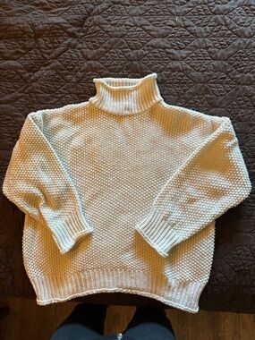 Boho Beach loose pullover sweater